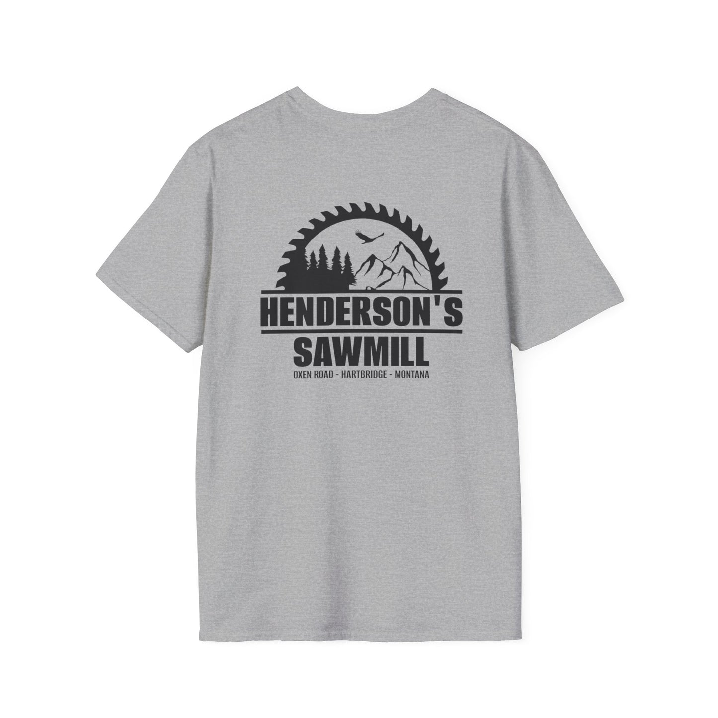 Henderson's Sawmill - Unisex Softstyle T-Shirt