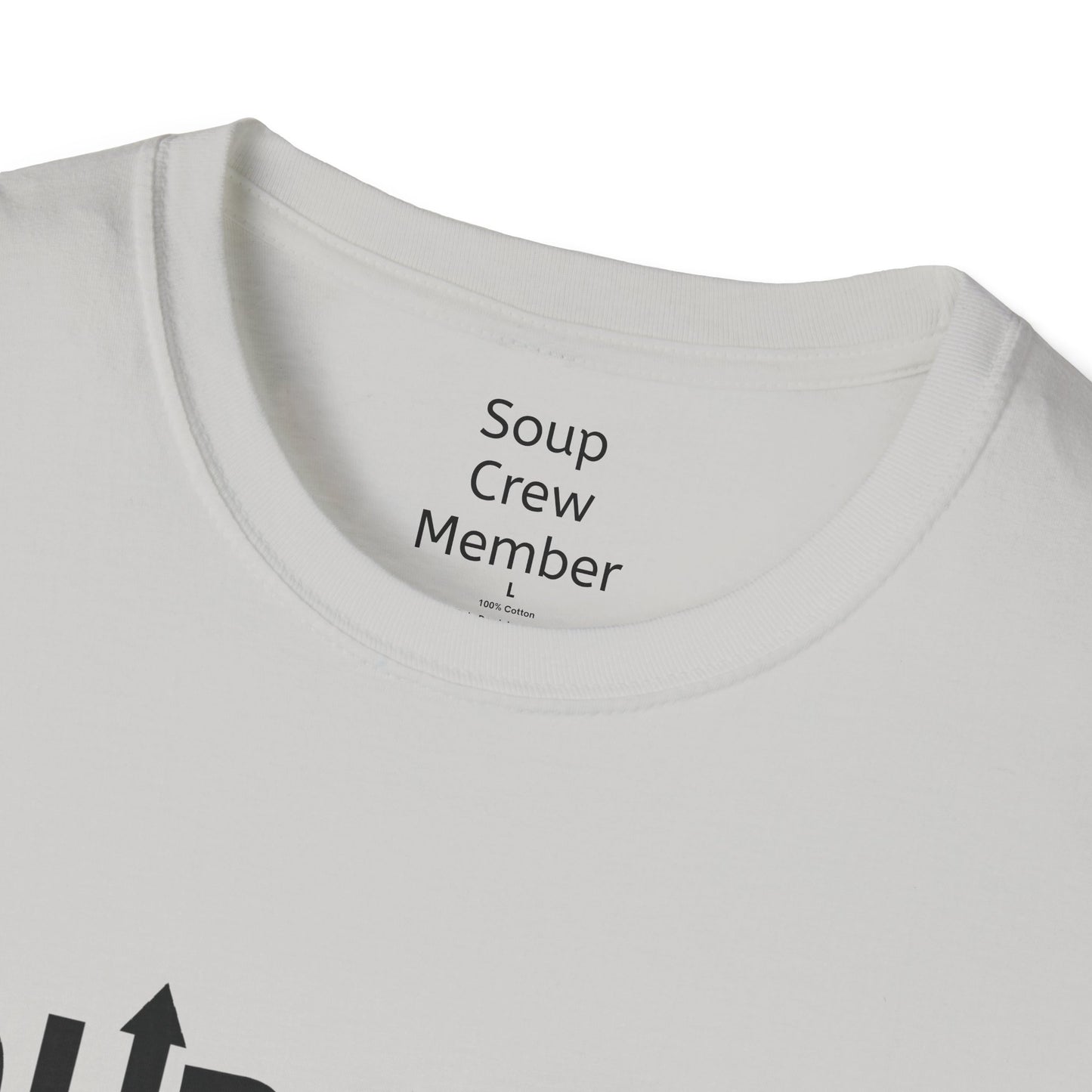 Upside Down Soup Crew Member Unisex Softstyle T-Shirt