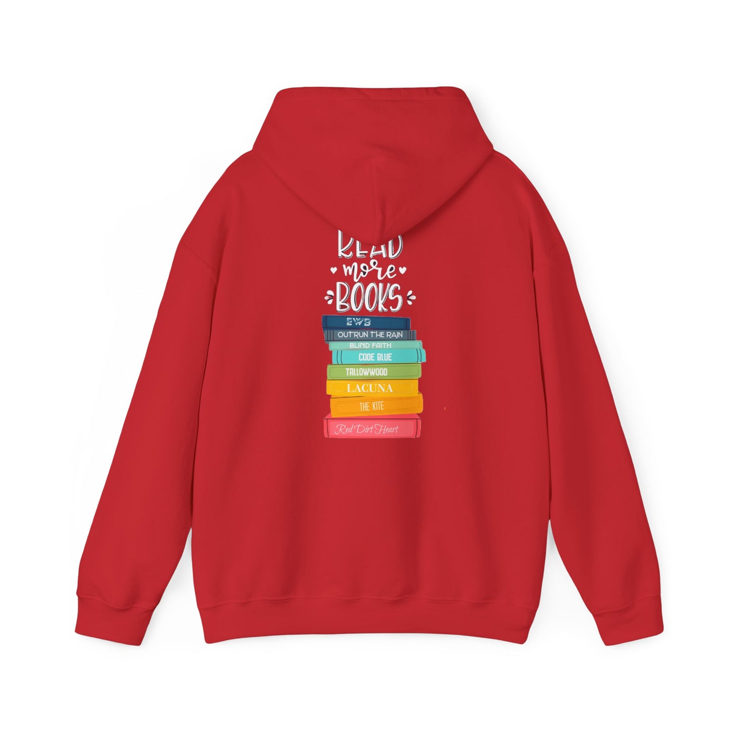 Just One More Chapter - books with titles - Unisex Heavy Blend™ Hooded Sweatshirt