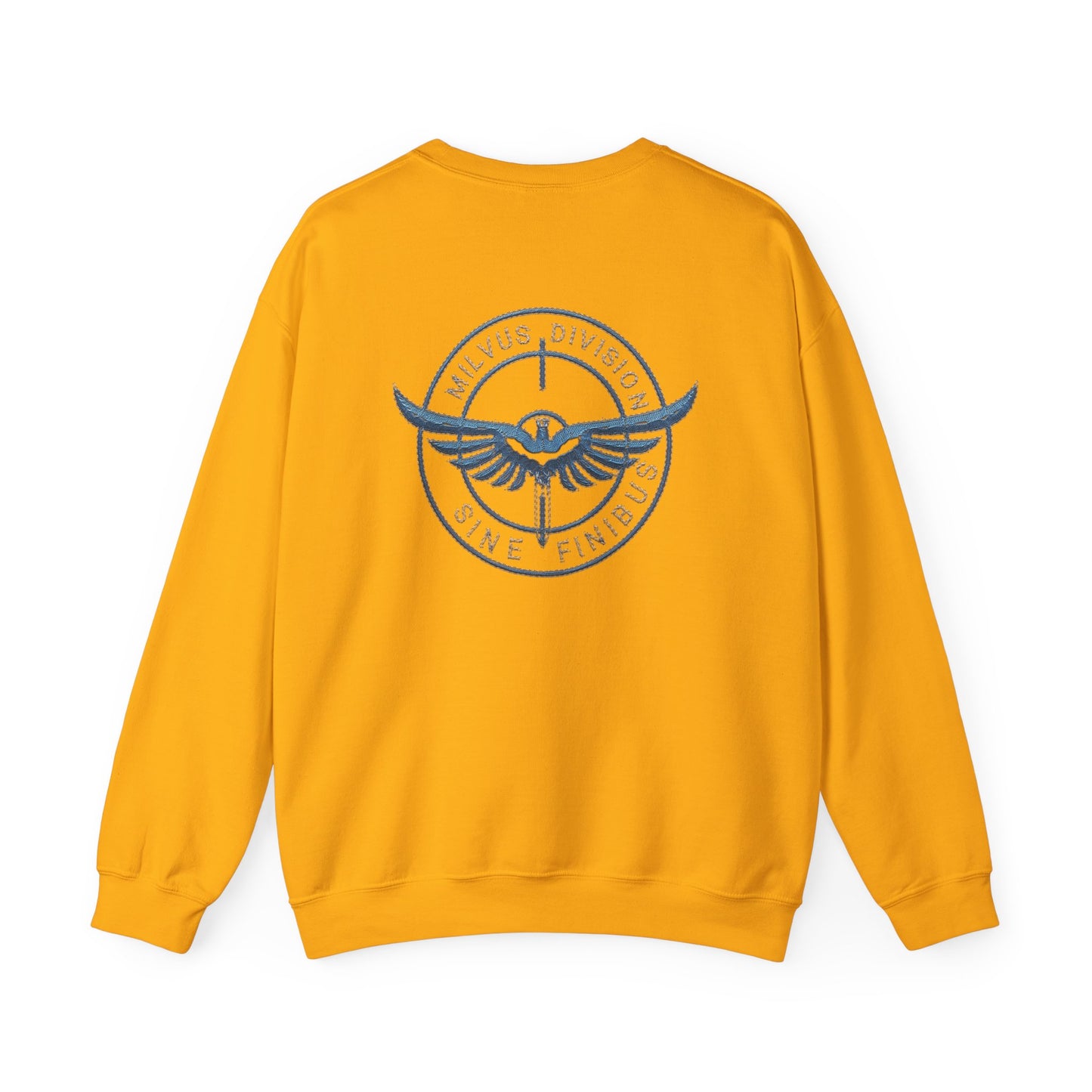 Milvus Division logo Unisex Heavy Blend™ Crewneck Sweatshirt