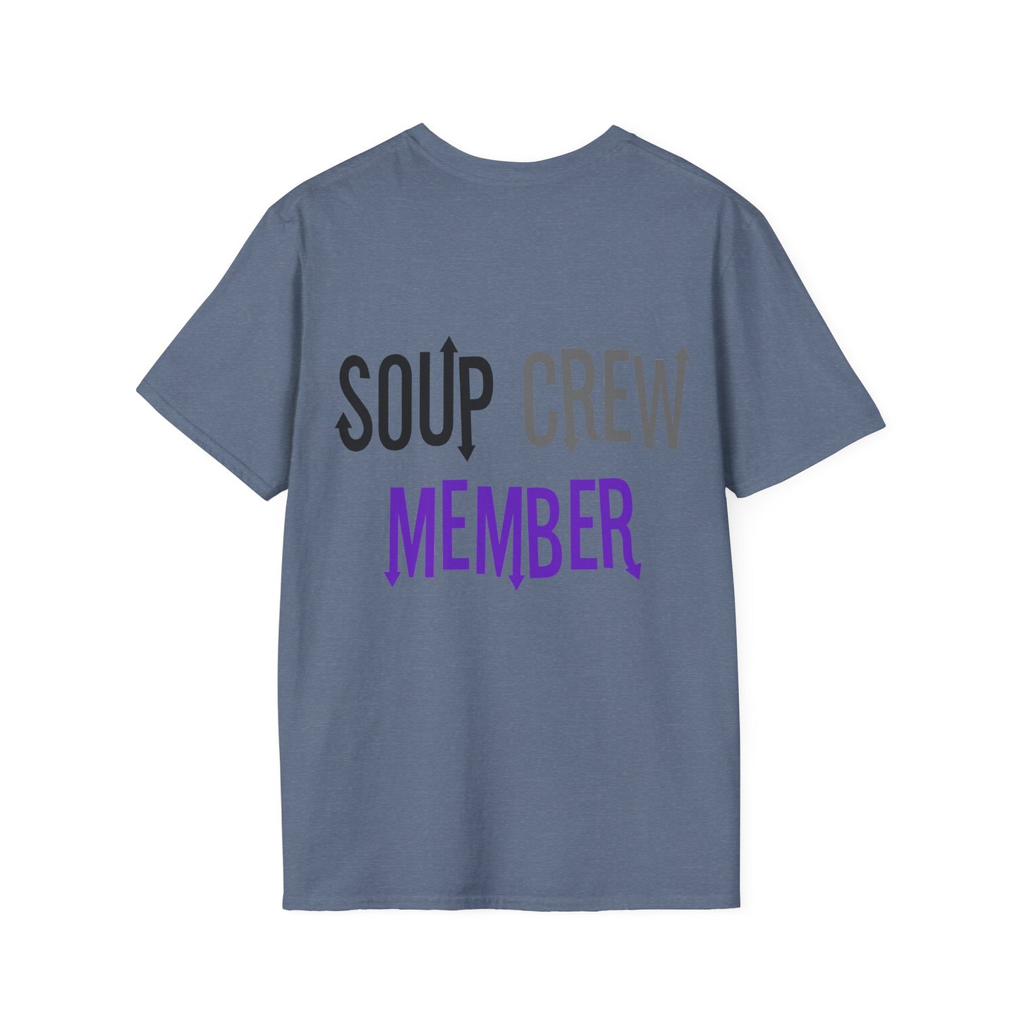 Upside Down Soup Crew Member Unisex Softstyle T-Shirt