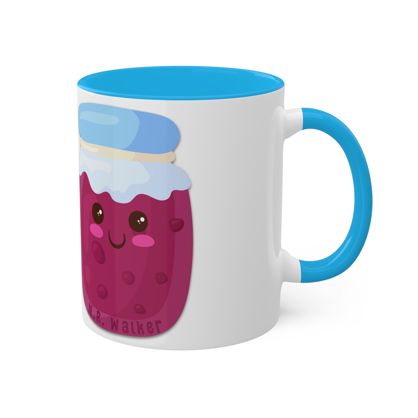 Reading Is My Jam Colorful Mugs, 11oz