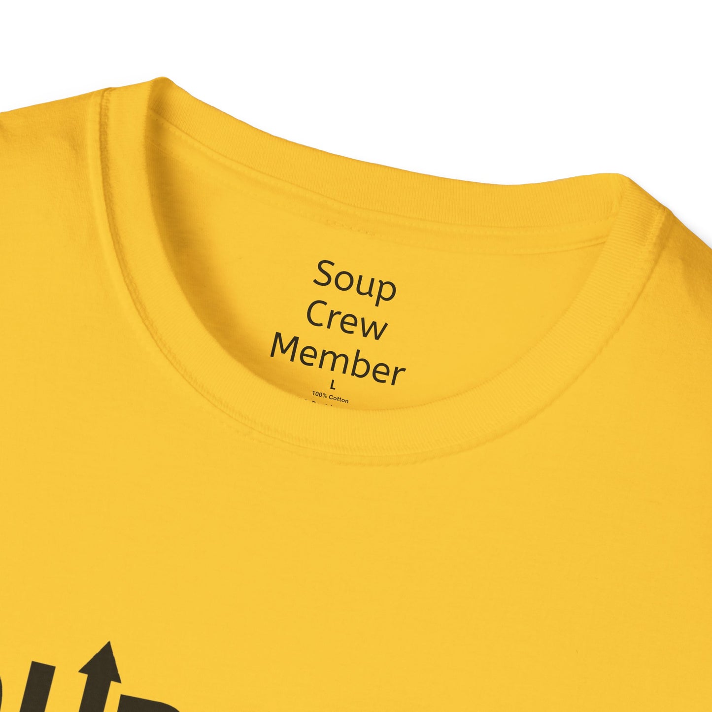 Upside Down Soup Crew Member Unisex Softstyle T-Shirt