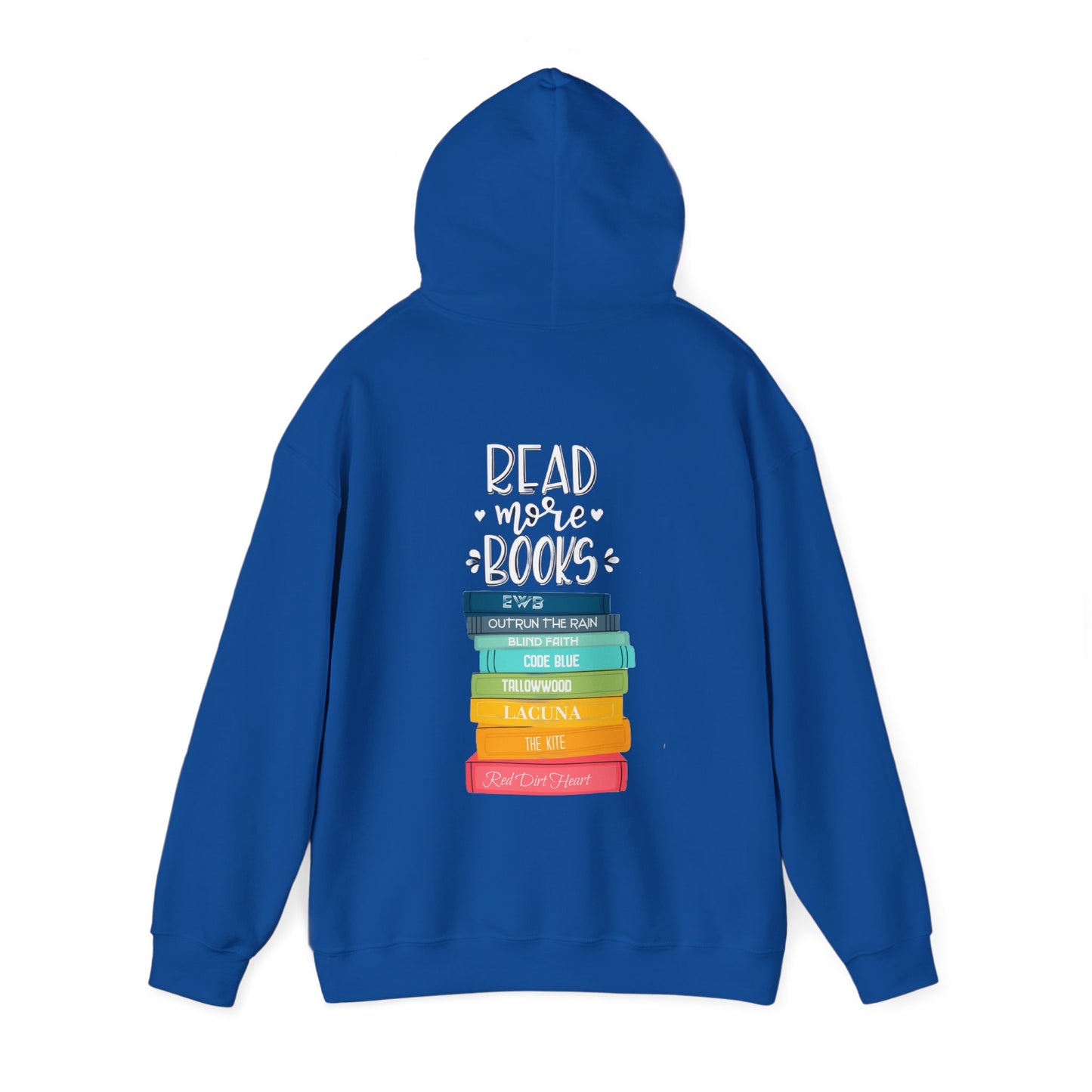 Just One More Chapter - books with titles - Unisex Heavy Blend™ Hooded Sweatshirt