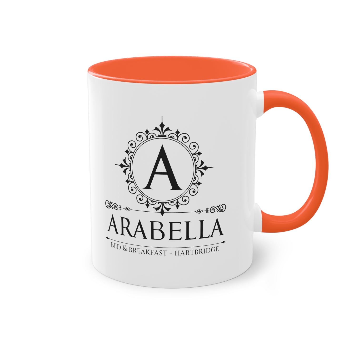 Arabella Hartbridge Bed & Breakfast - Two-Tone Coffee Mug, 11oz