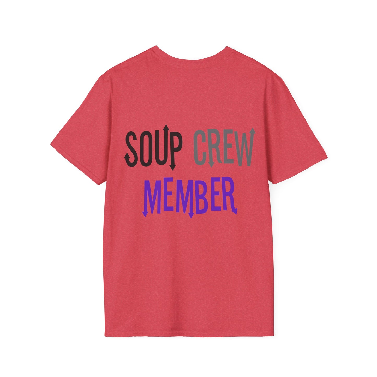 Upside Down Soup Crew Member Unisex Softstyle T-Shirt