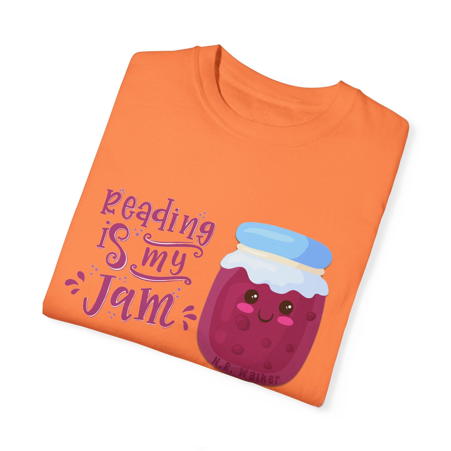 Reading Is My Jam - Unisex Garment-Dyed T-shirt