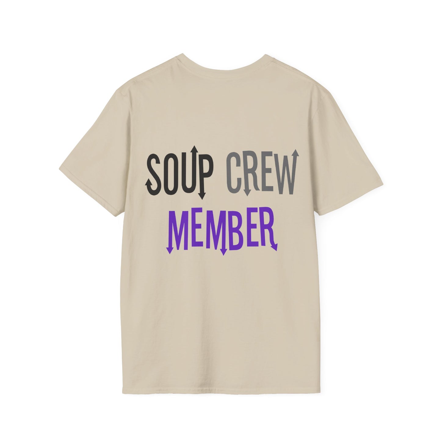 Upside Down Soup Crew Member Unisex Softstyle T-Shirt