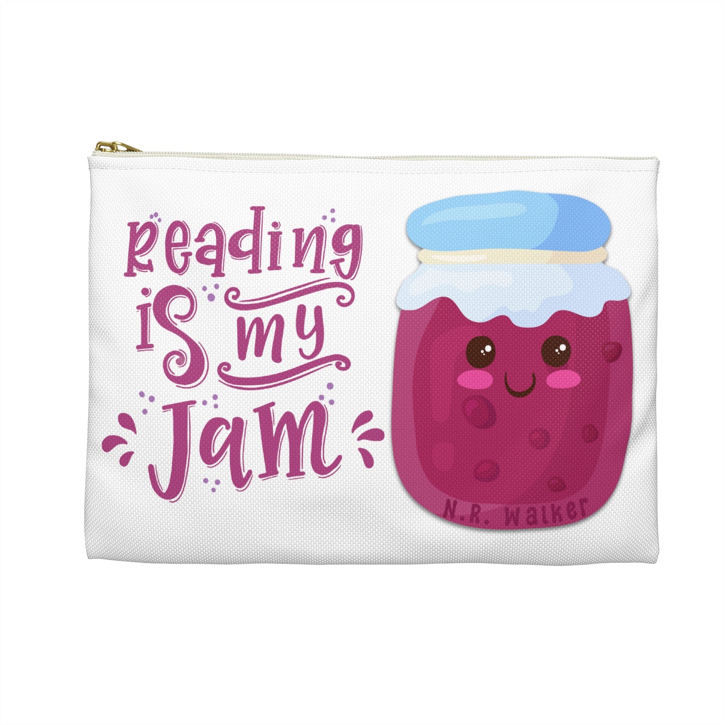 Reading Is My Jam - Accessory Pouch