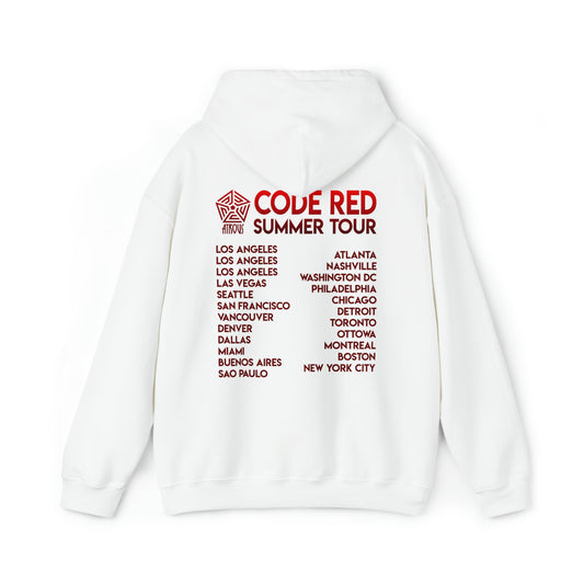 Atrous Code Red Unisex Heavy Blend™ Hooded Sweatshirt