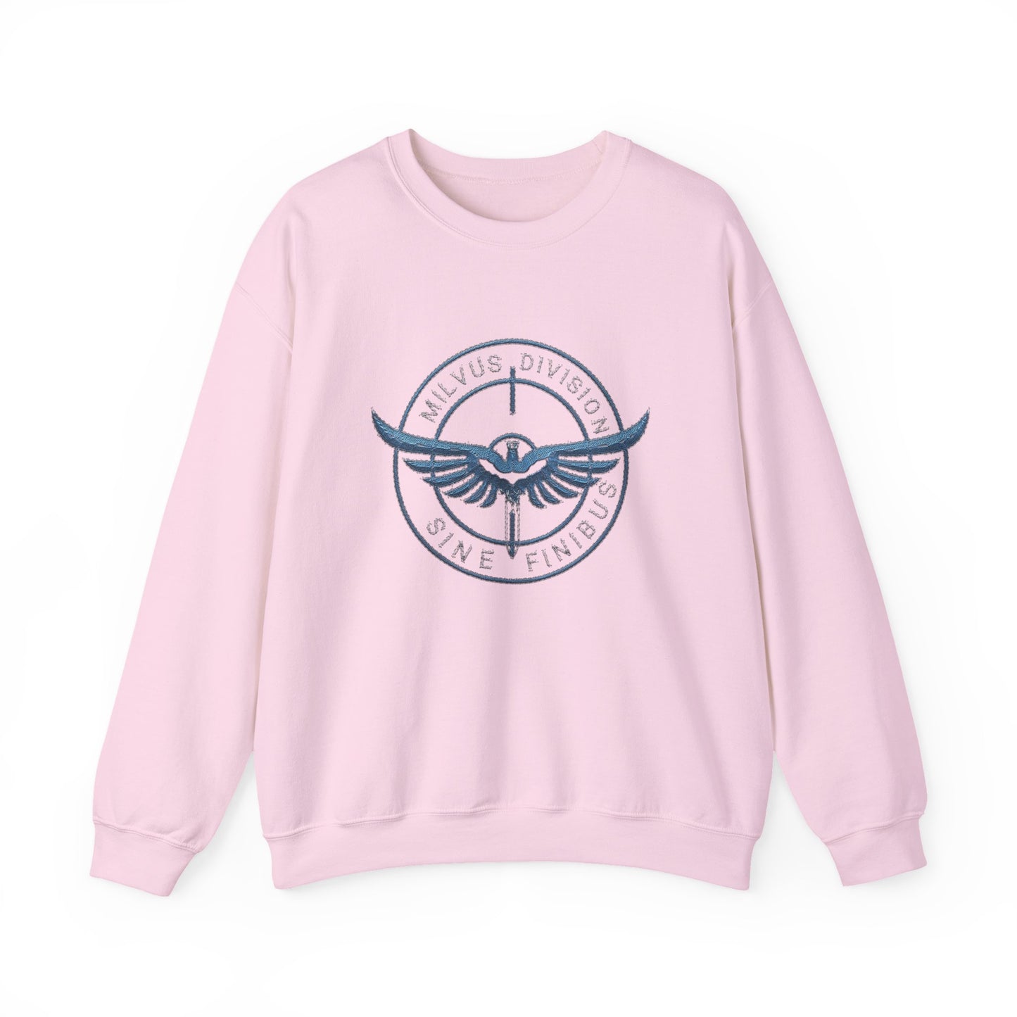 Milvus Division logo Unisex Heavy Blend™ Crewneck Sweatshirt