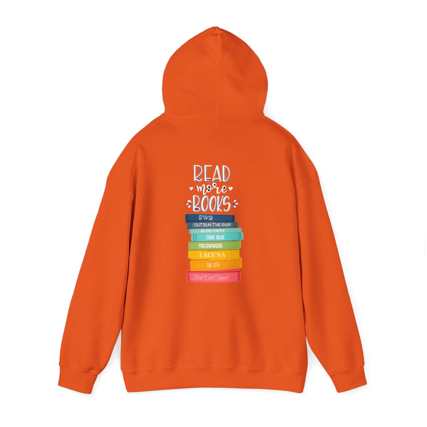 Just One More Chapter - books with titles - Unisex Heavy Blend™ Hooded Sweatshirt