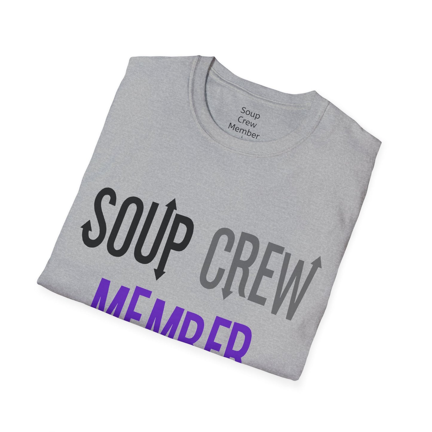 Upside Down Soup Crew Member Unisex Softstyle T-Shirt