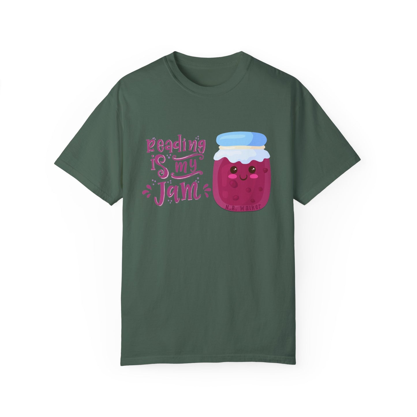 Reading Is My Jam - Unisex Garment-Dyed T-shirt