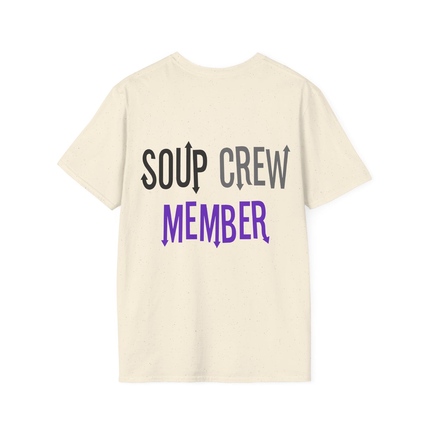 Upside Down Soup Crew Member Unisex Softstyle T-Shirt