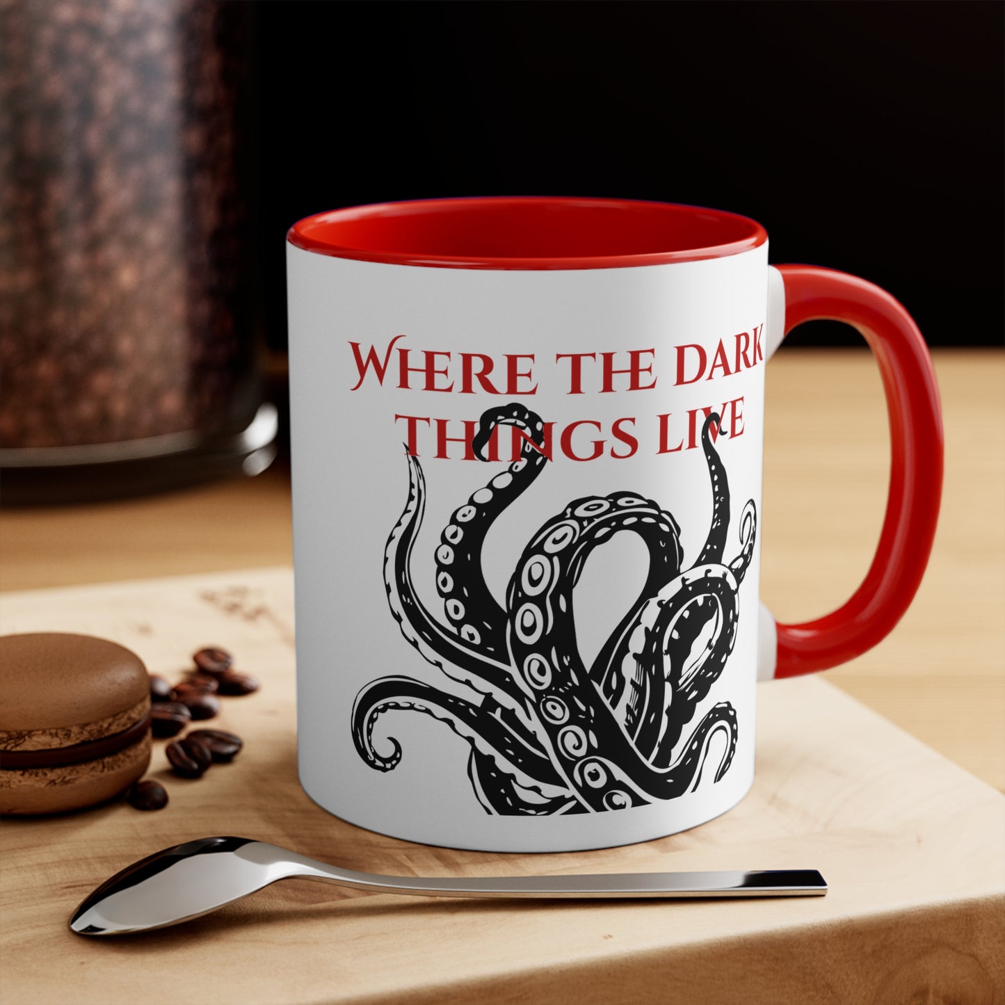 Copy of Tenebrae Blue Accent Mugs, 11oz