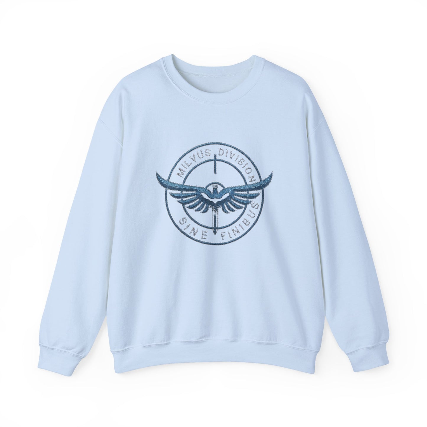Milvus Division logo Unisex Heavy Blend™ Crewneck Sweatshirt
