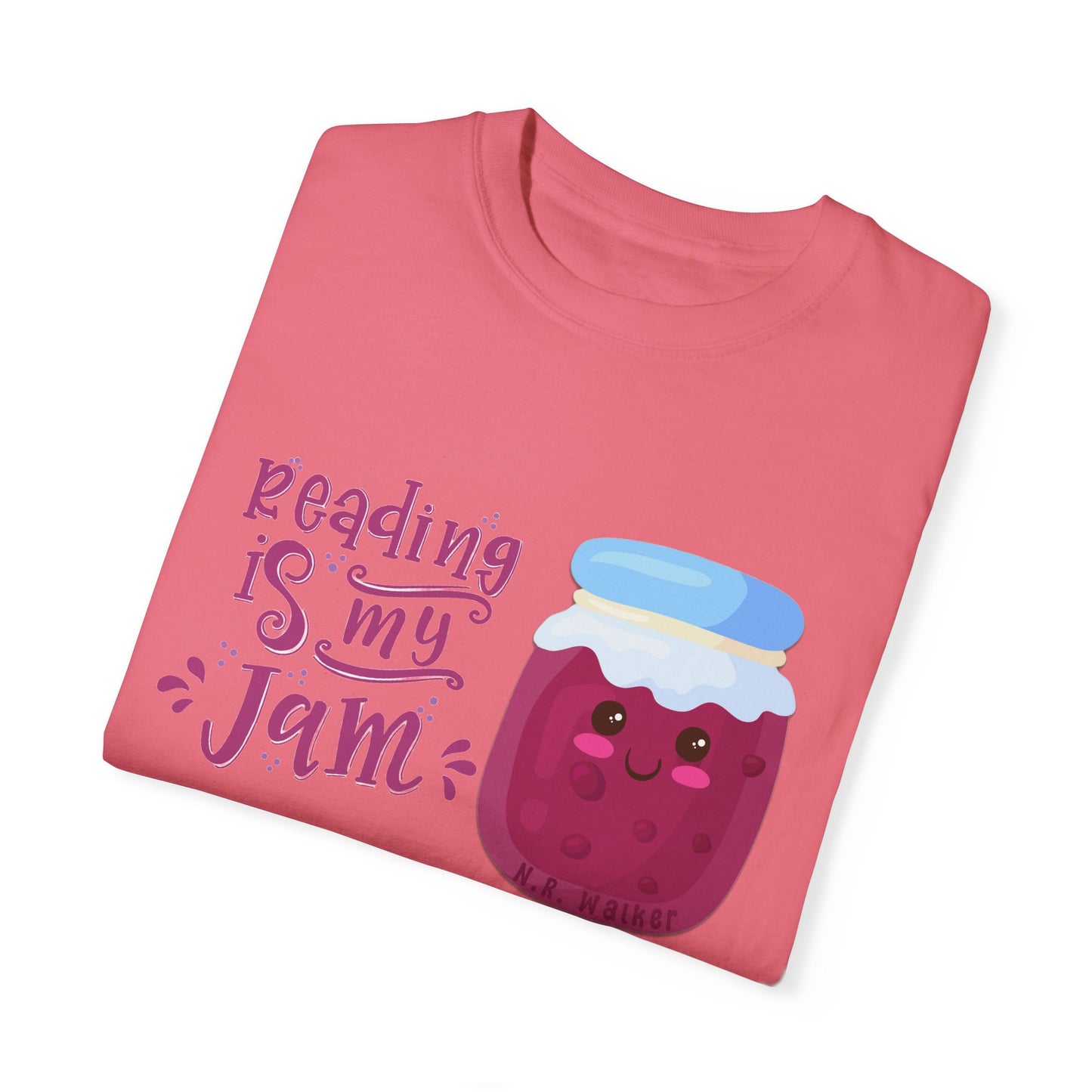 Reading Is My Jam - Unisex Garment-Dyed T-shirt