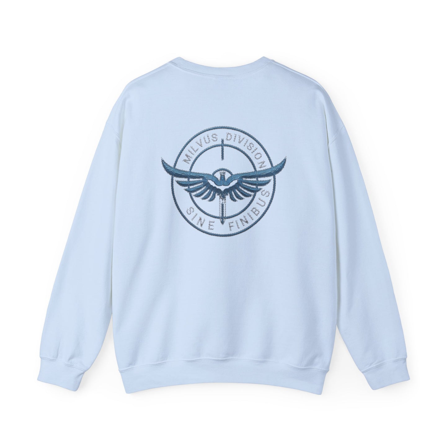 Milvus Division logo Unisex Heavy Blend™ Crewneck Sweatshirt