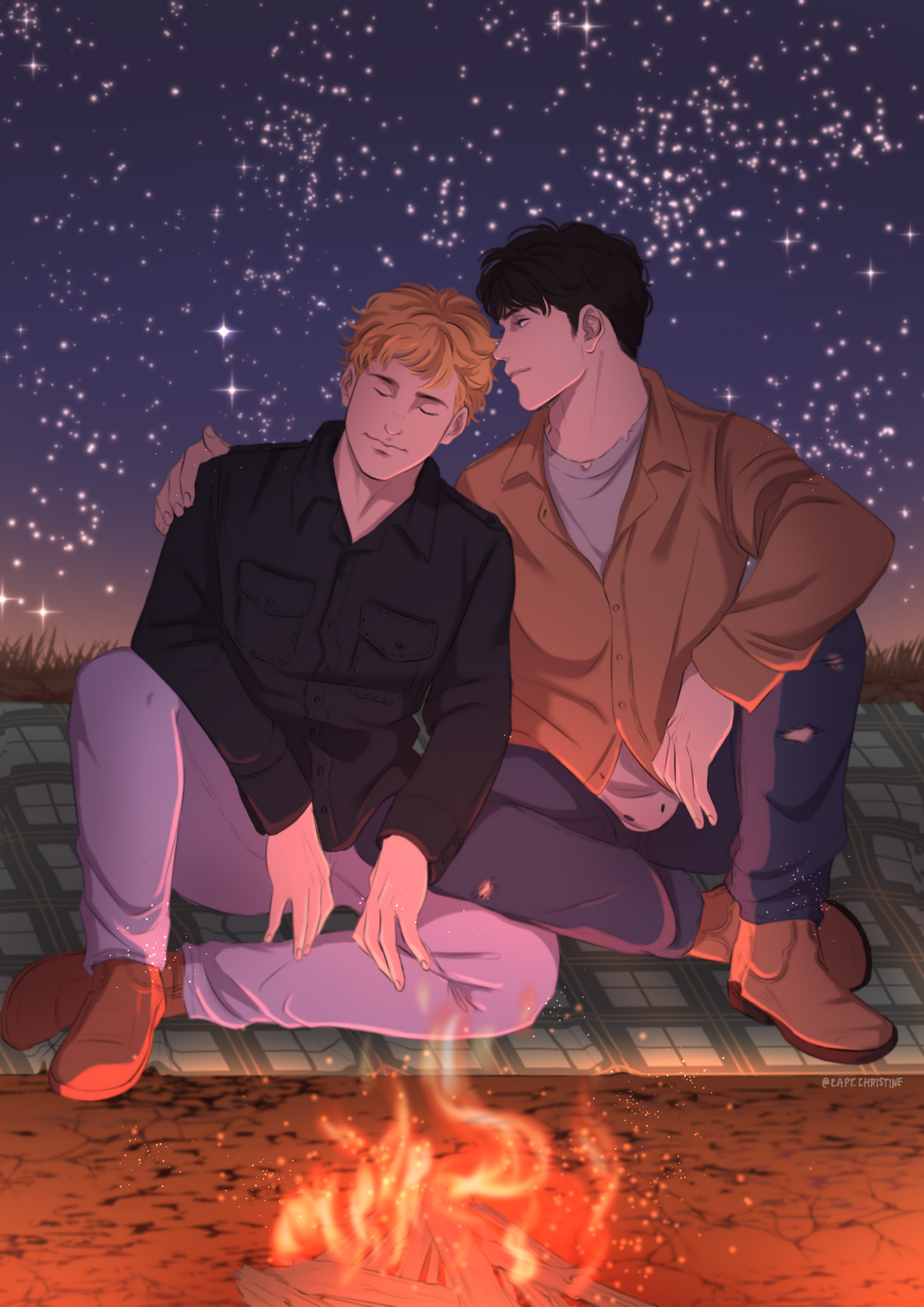 Postcard - Red Dirt Heart x 2