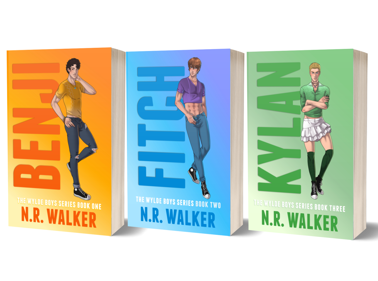 Wylde Street Boys bundle illustrated covers