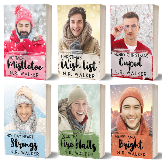 Hartbridge Christmas Series Standard Cover Paperbacks Bundle - six books