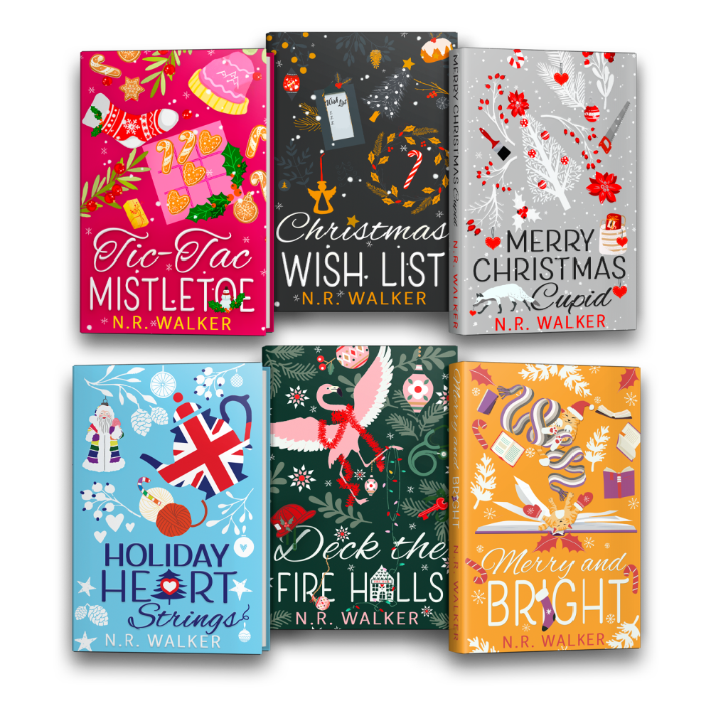 Hartbridge Christmas Series Illustrated Cover Paperbacks Bundle - six books